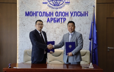 Memorandum of understanding signed with International and Sports Arbitration of Mongolia
